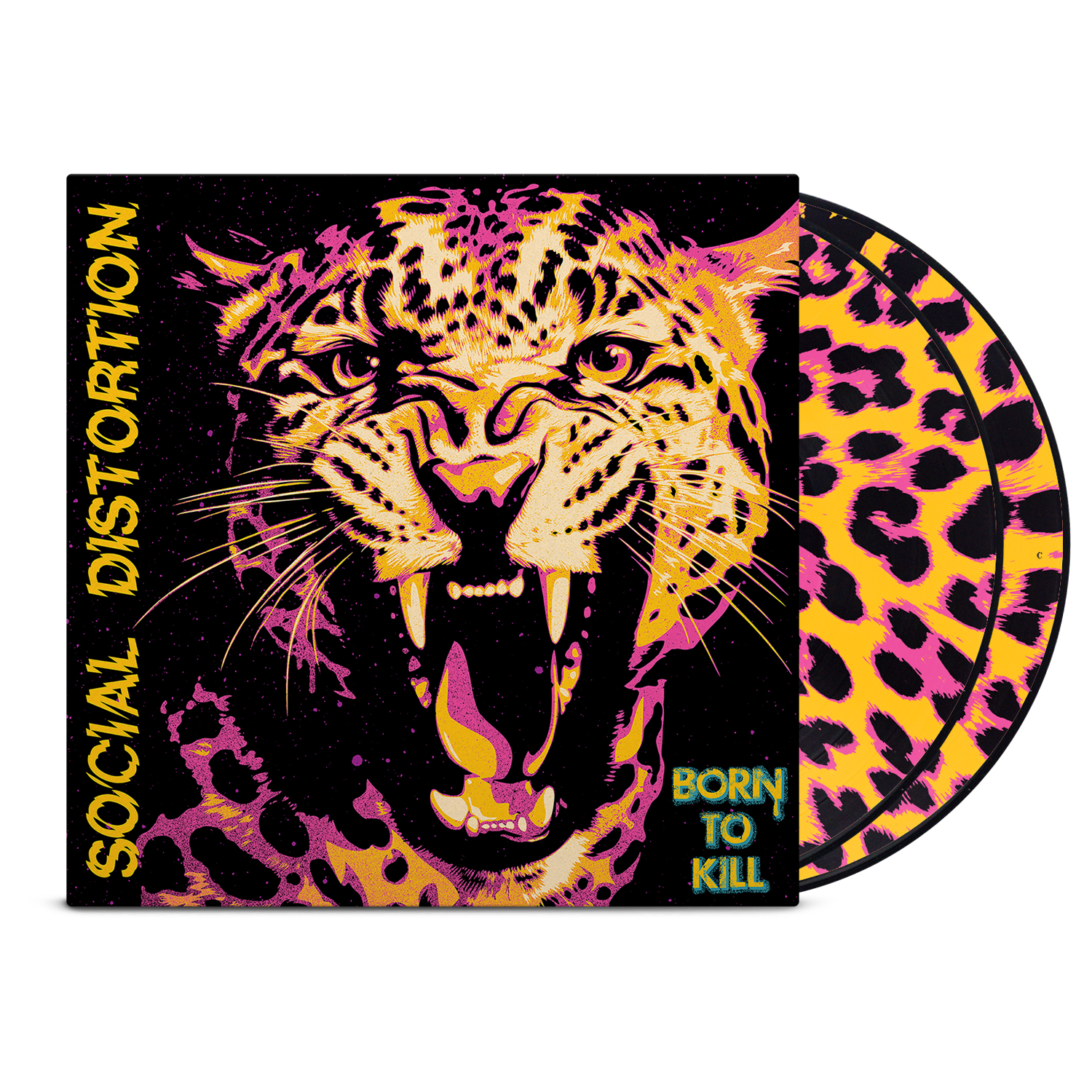 Social Distortion - Born To Kill 2LP (Pink Picture Disc)