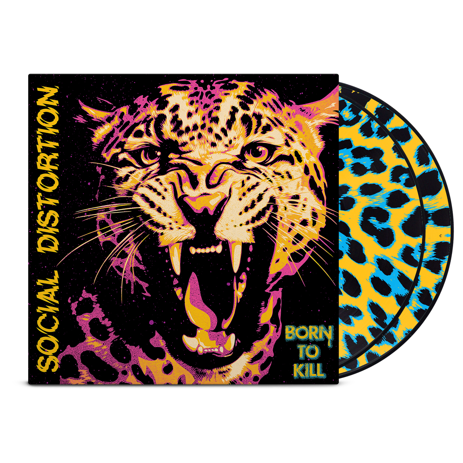 Social Distortion - Born to Kill - Blue Picture Disc 2LP