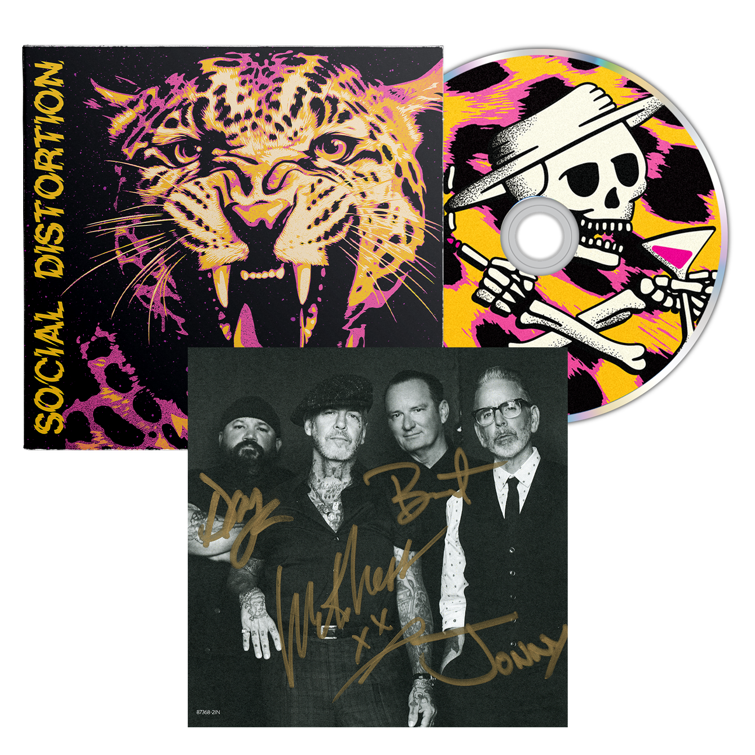 Social Distortion - Born to Kill - Signed CD