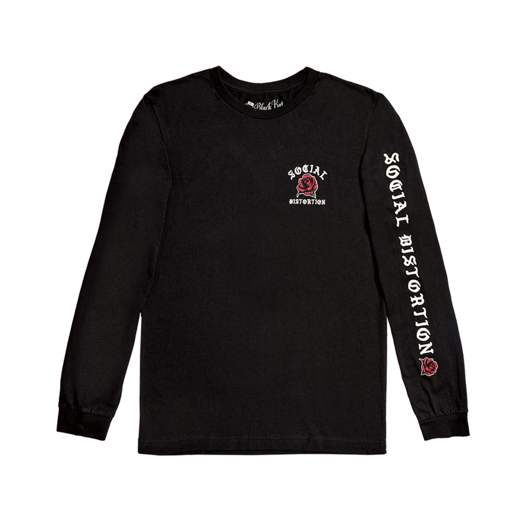 Social Distortion - Skelly Rose Long Sleeve