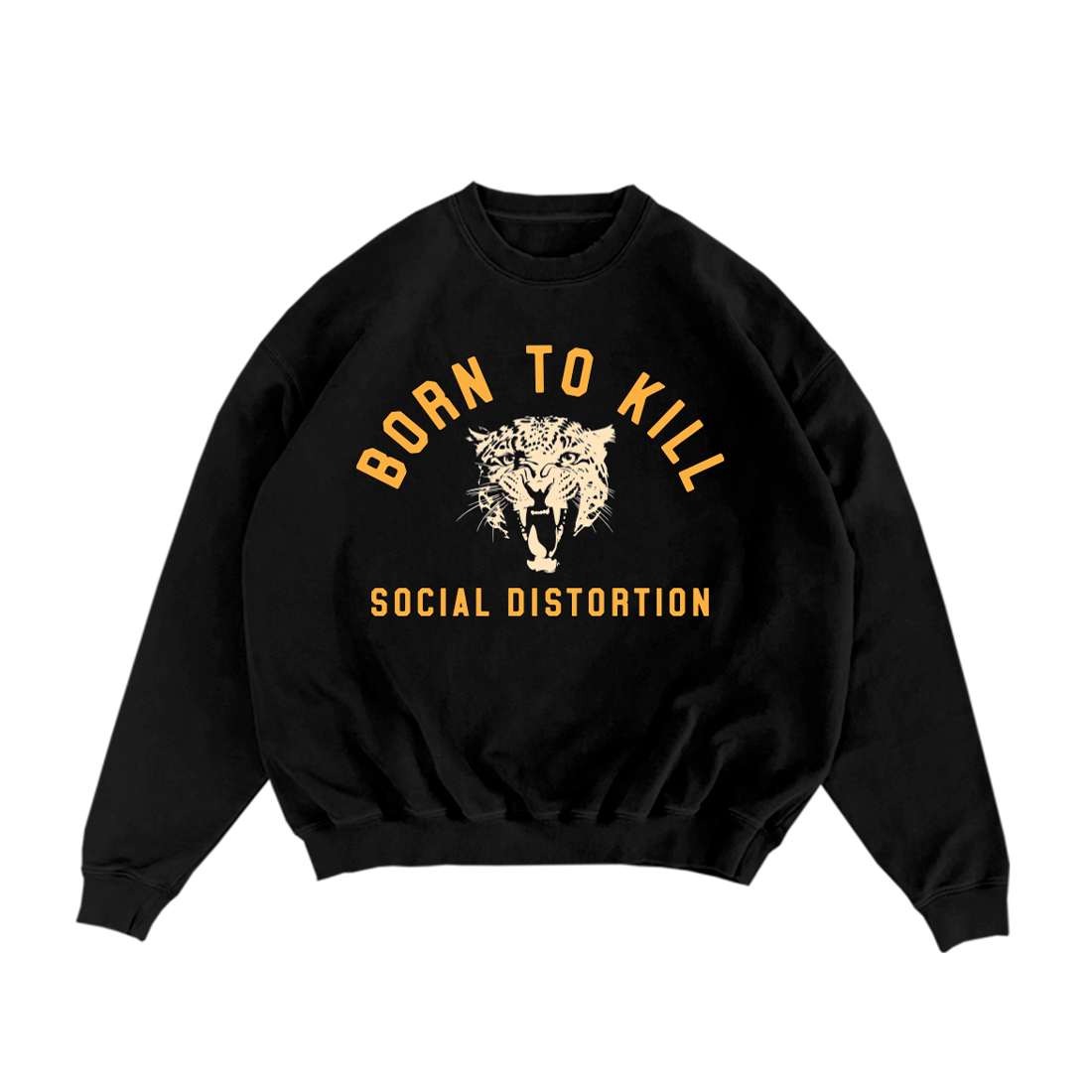Social Distortion - Born To Kill Roar Crewneck Fleece